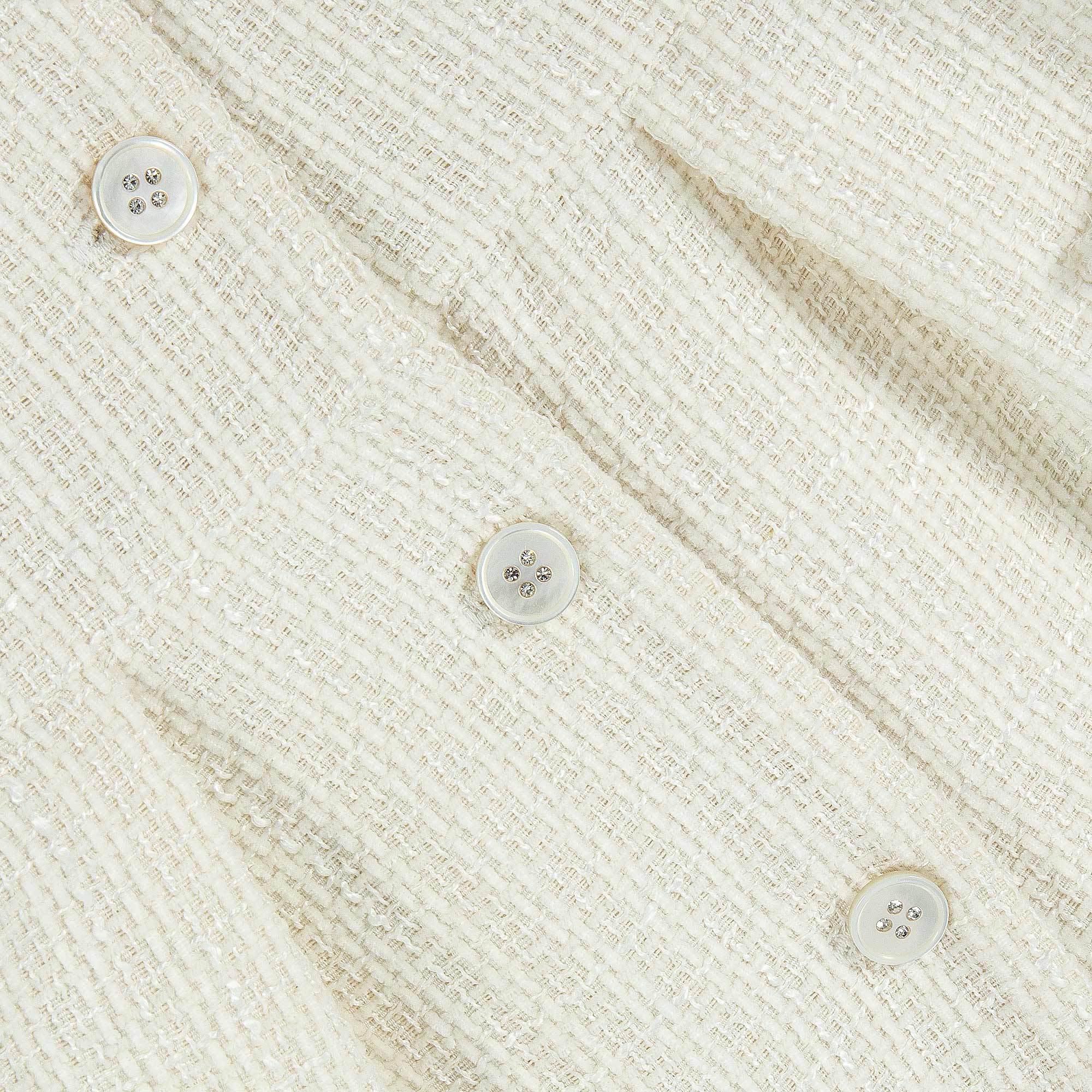 Lapin House Girls Off White Overcoat Lapin House Girls Off White Overcoat