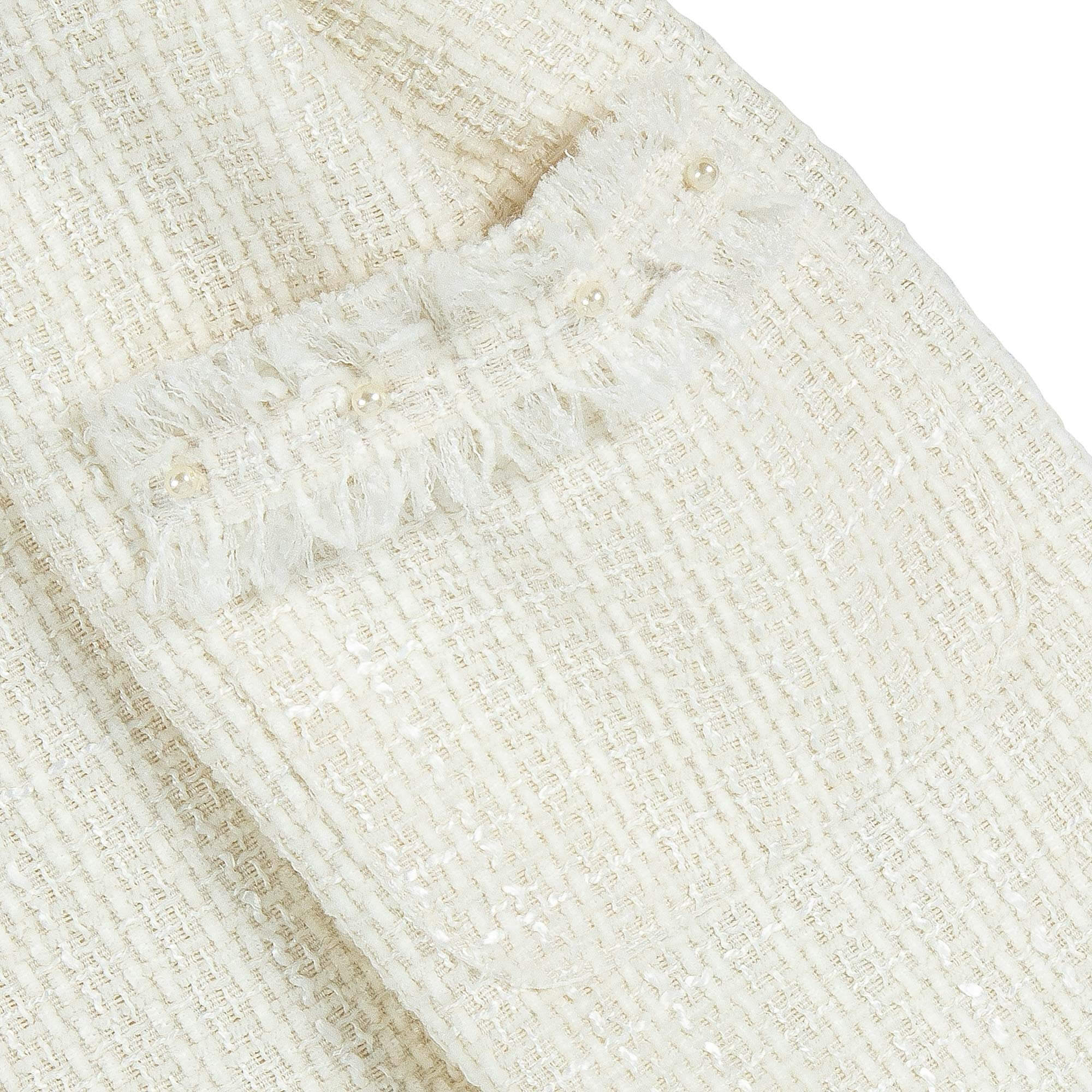 Lapin House Girls Off White Overcoat Lapin House Girls Off White Overcoat