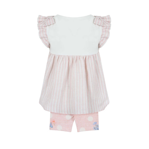 Lapin House Girls Pink Ballet Legging Set Lapin House Girls Pink Ballet Legging Set