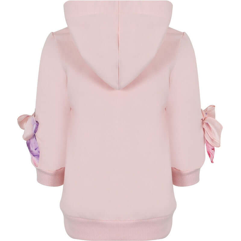 Lapin House Girls Pink Floral Jumper Dress Lapin House Girls Pink Floral Jumper Dress