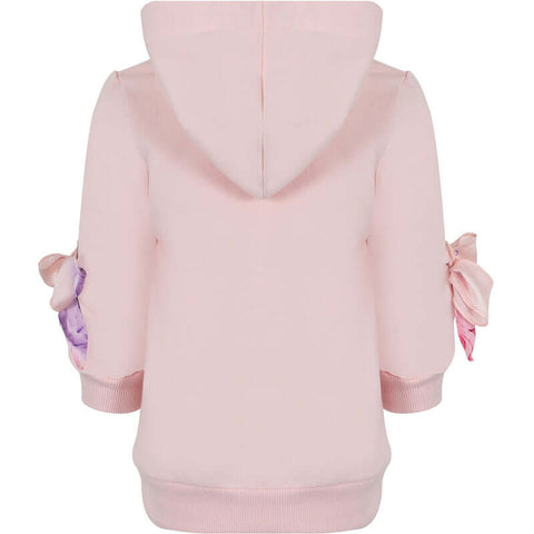 Lapin House Girls Pink Floral Jumper Dress Lapin House Girls Pink Floral Jumper Dress