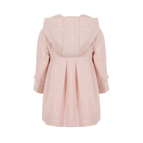 Lapin House Girls Pink Overcoat Lapin House Girls Pink Overcoat