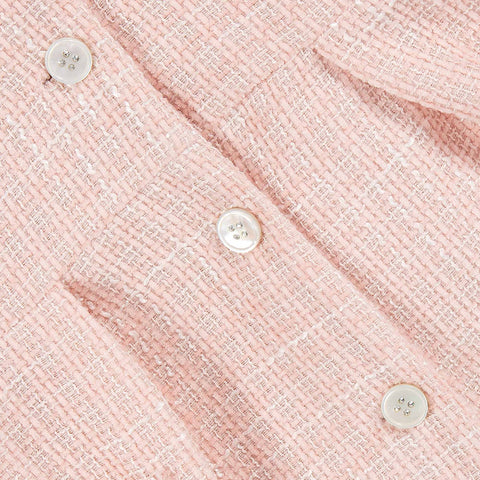 Lapin House Girls Pink Overcoat Lapin House Girls Pink Overcoat