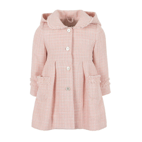 Lapin House Girls Pink Overcoat Lapin House Girls Pink Overcoat