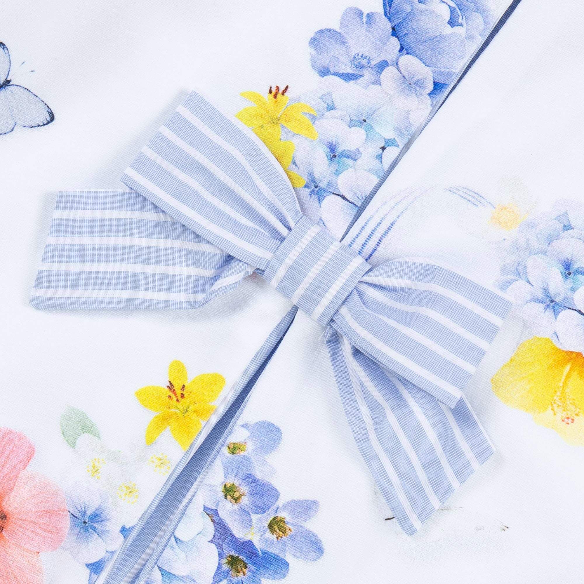 Lapin House Girls White Flower Cardigan Lapin House Girls White Flower Cardigan