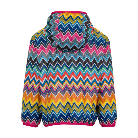Missoni Kids Girls Multicoloured Zig Zag Jacket Missoni Kids Girls Multicoloured Zig Zag Jacket