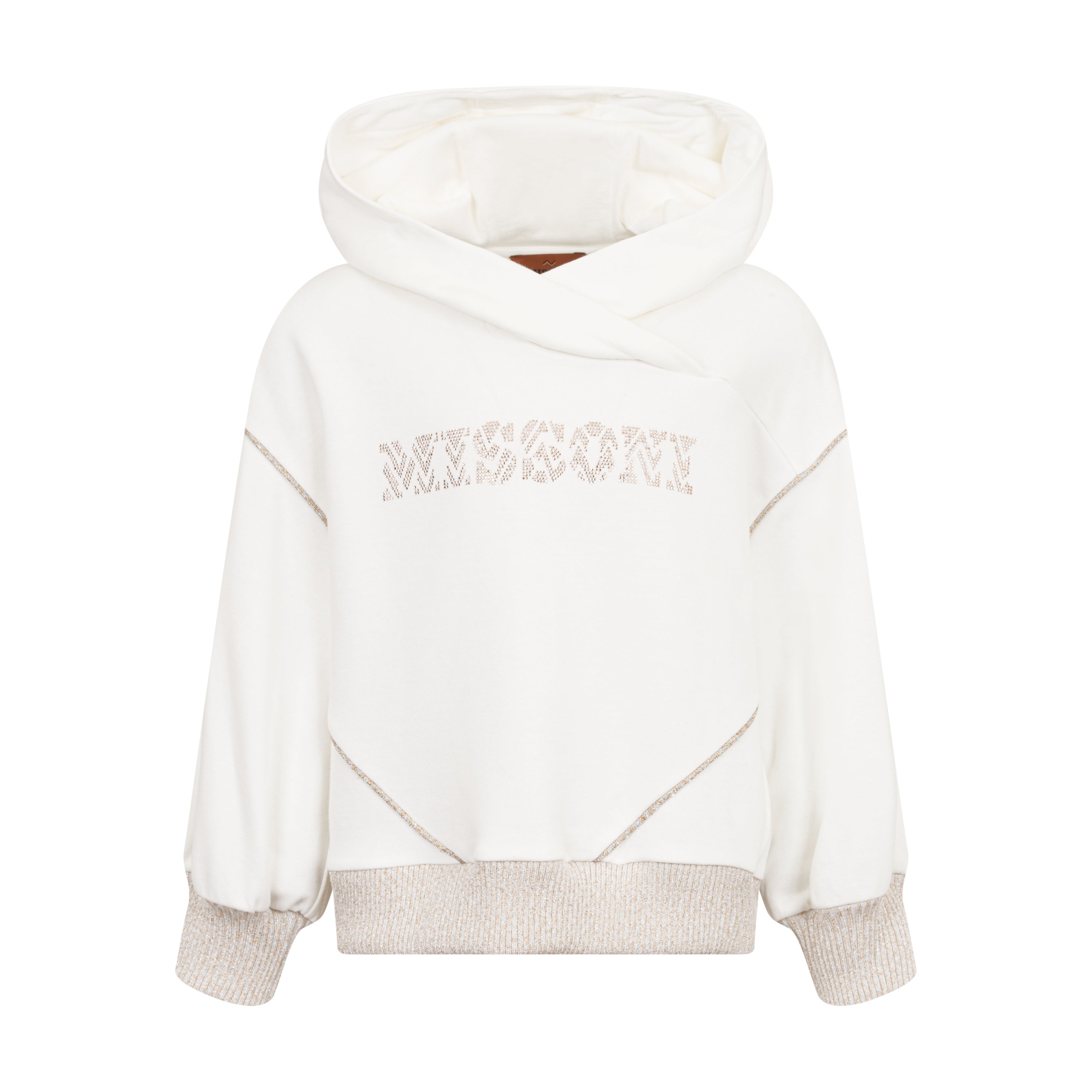Missoni Kids Girls Ivory Sweatshirt Missoni Kids Girls Ivory Sweatshirt