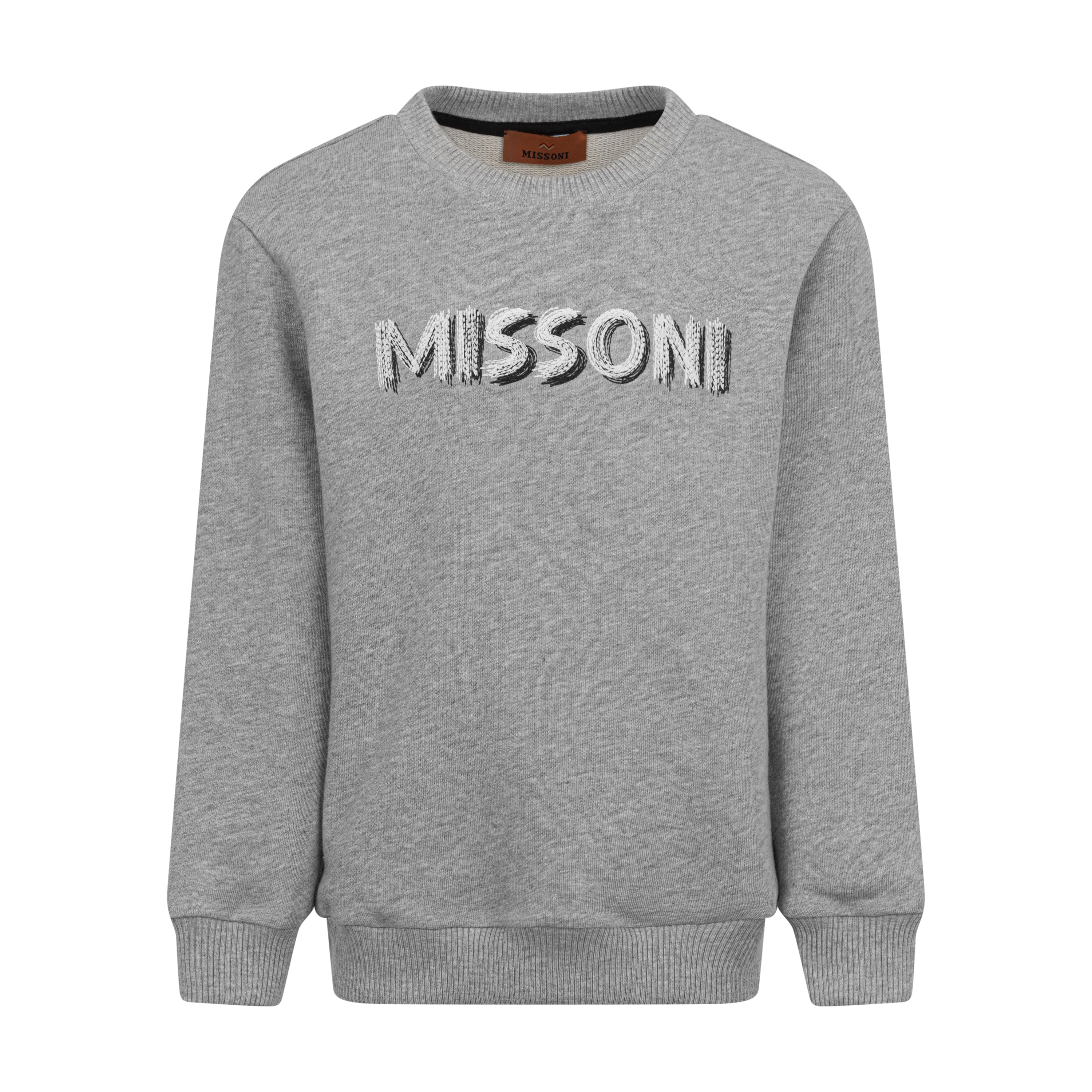 Missoni Kids Boys Grey Logo Tracksuit Missoni Kids Boys Grey Logo Tracksuit