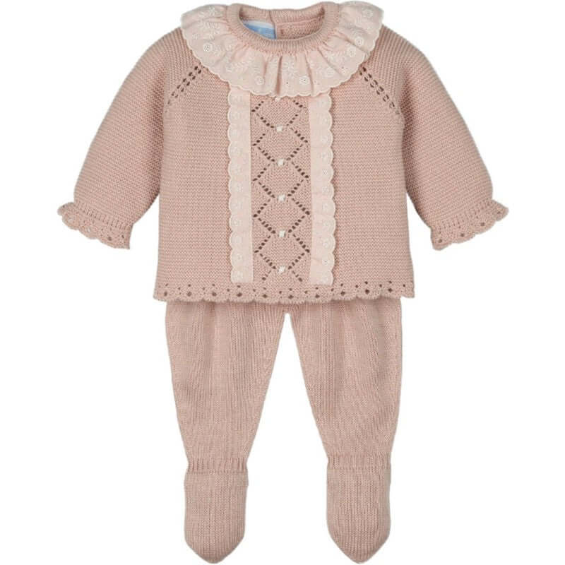 Mac Ilusion Girls Salmon Pearl 2 Piece Set Mac Ilusion Girls Salmon Pearl 2 Piece Set