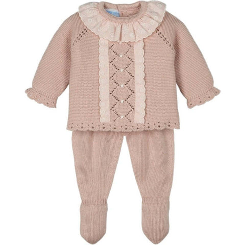 Mac Ilusion Girls Salmon Pearl 2 Piece Set Mac Ilusion Girls Salmon Pearl 2 Piece Set