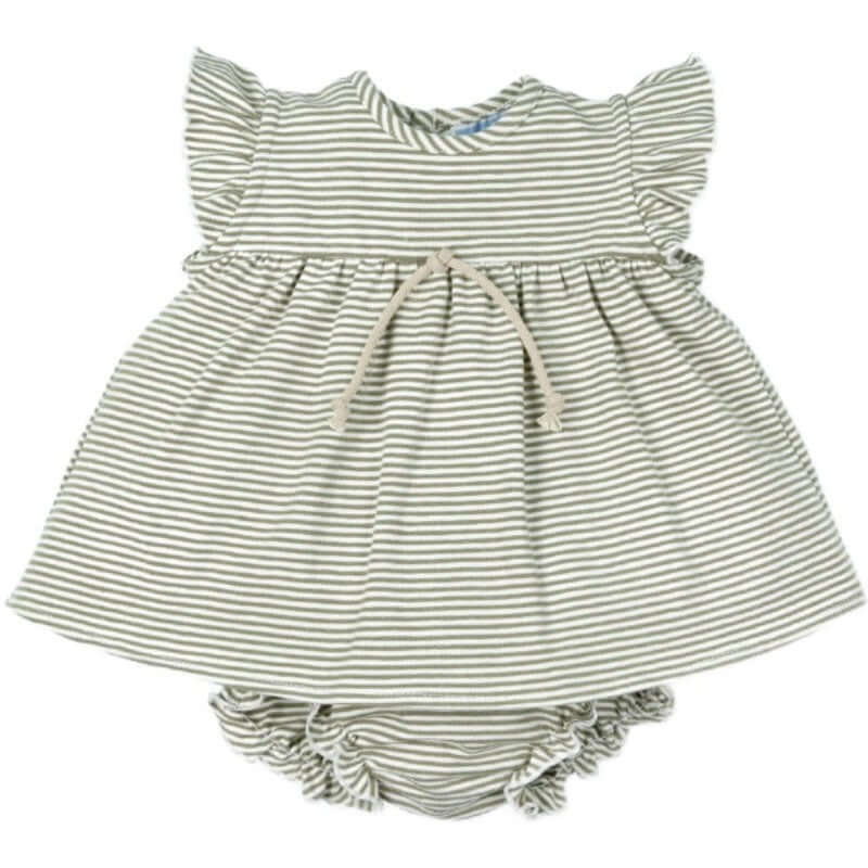 Mac Ilusion Girls Striped Dress & Bloomers Mac Ilusion Girls Striped Dress & Bloomers