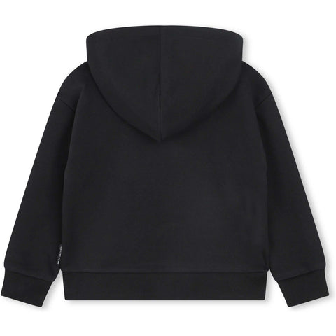 Marc Jacobs Boys Black Hooded Bag Sweatshirt Marc Jacobs Boys Black Hooded Bag Sweatshirt