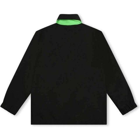 Marc Jacobs Boys Black Reversible Graffiti Logo Jacket Marc Jacobs Boys Black Reversible Graffiti Logo Jacket