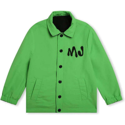 Marc Jacobs Boys Black Reversible Graffiti Logo Jacket Marc Jacobs Boys Black Reversible Graffiti Logo Jacket