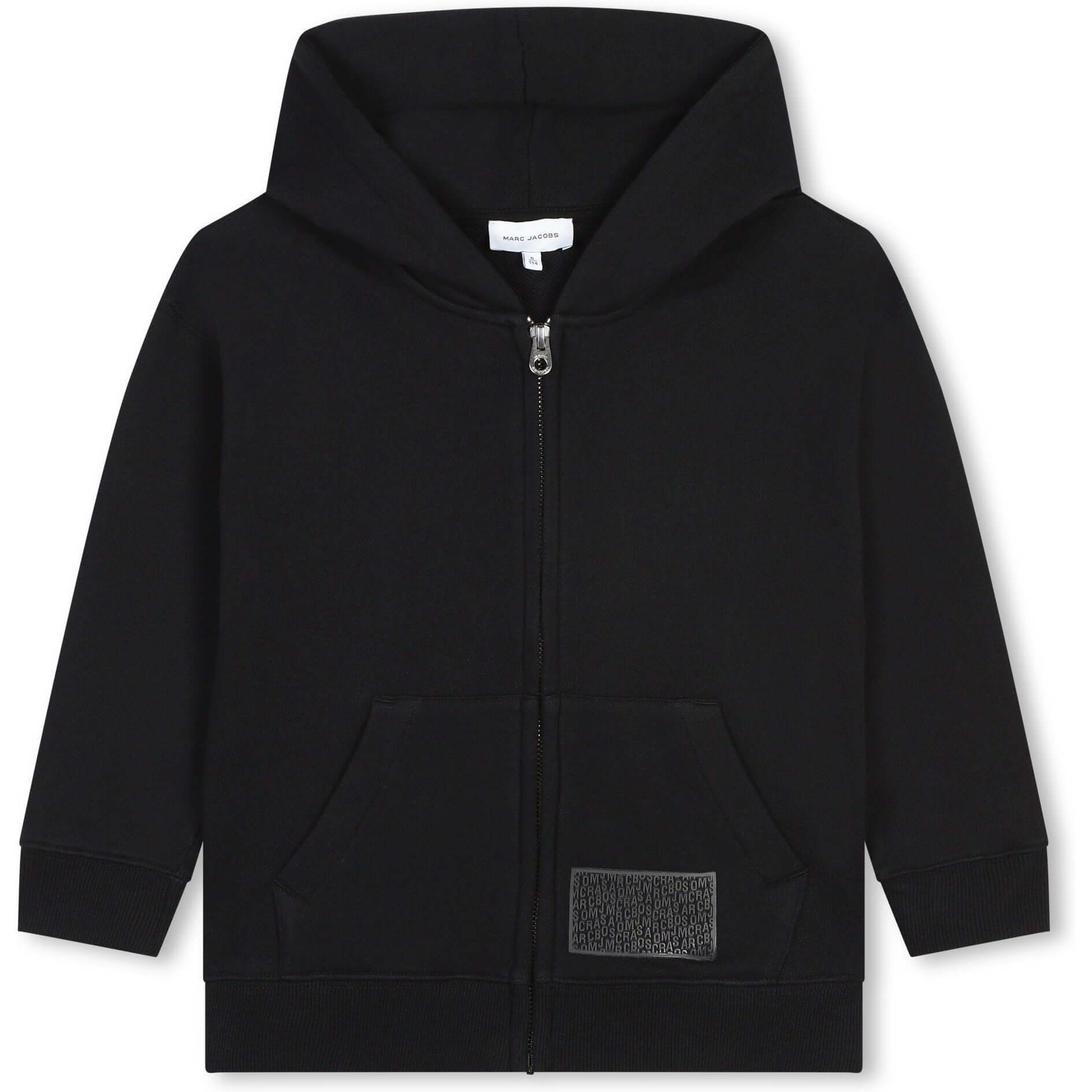 Marc Jacobs Boys Black Zip Up Hoodie Marc Jacobs Boys Black Zip Up Hoodie
