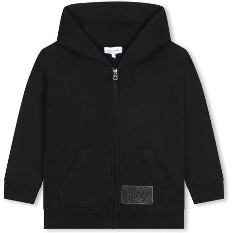 Marc Jacobs Boys Black Zip Up Hoodie Marc Jacobs Boys Black Zip Up Hoodie