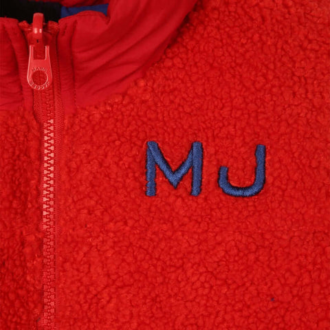 Marc Jacobs Boys Blue And Red Reversible Gilet Marc Jacobs Boys Blue And Red Reversible Gilet
