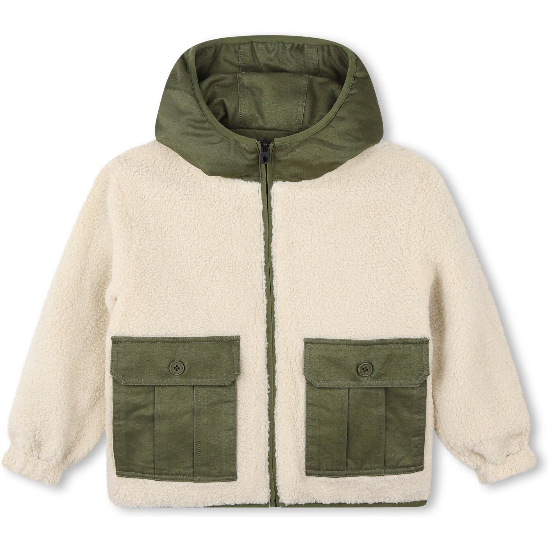 Marc Jacobs Boys Khaki Reversible Jacket Marc Jacobs Boys Khaki Reversible Jacket