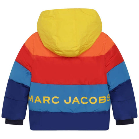 Marc Jacobs Boys Multi Coloured Puffer Jacket Marc Jacobs Boys Multi Coloured Puffer Jacket