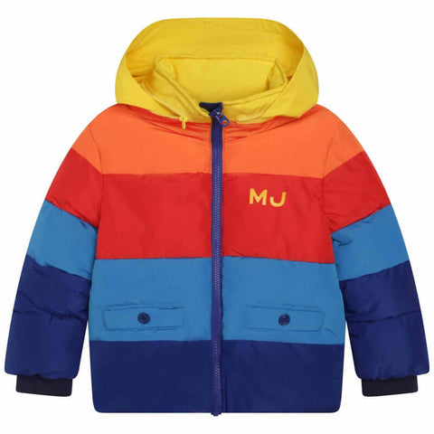 Marc Jacobs Boys Multi Coloured Puffer Jacket Marc Jacobs Boys Multi Coloured Puffer Jacket