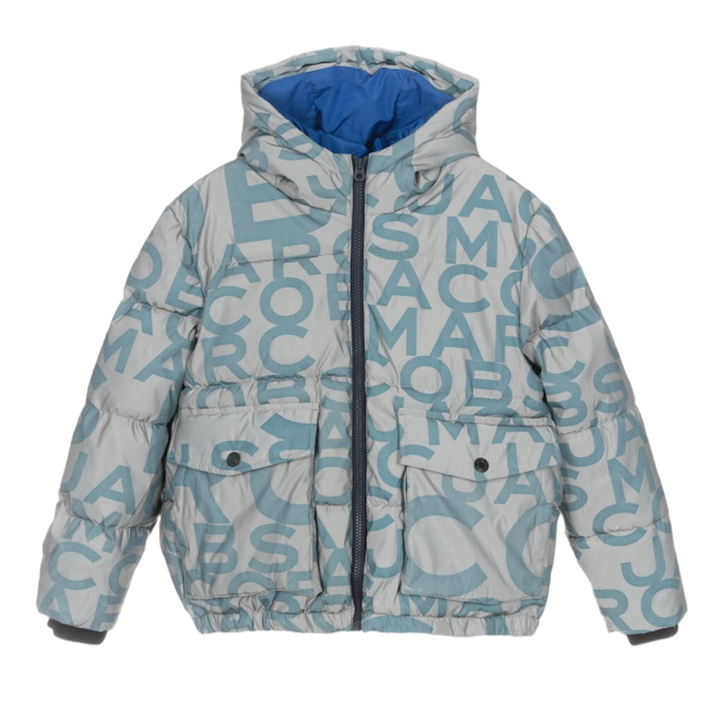 Marc Jacobs Boys Reflective Logo Coat Marc Jacobs Boys Reflective Logo Coat