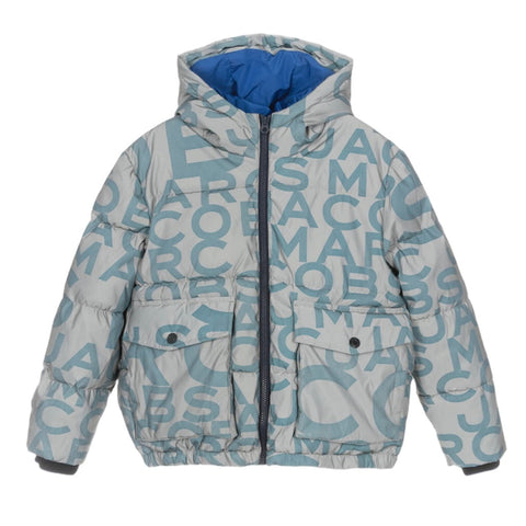 Marc Jacobs Boys Reflective Logo Coat Marc Jacobs Boys Reflective Logo Coat