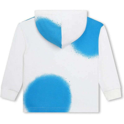 Marc Jacobs Boys White Graffiti Hoodie Marc Jacobs Boys White Graffiti Hoodie