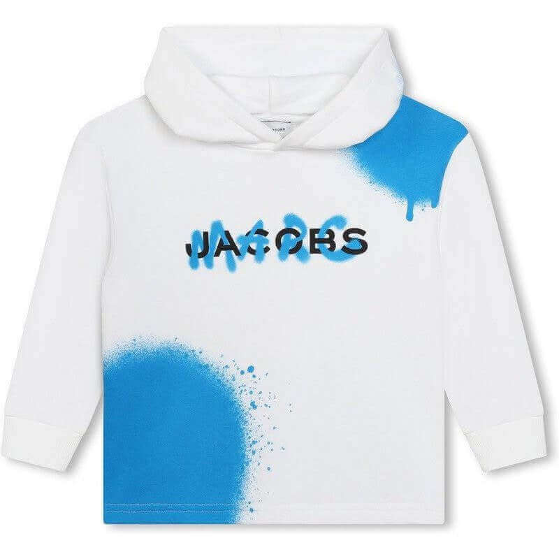 Marc Jacobs Boys White Graffiti Hoodie Marc Jacobs Boys White Graffiti Hoodie