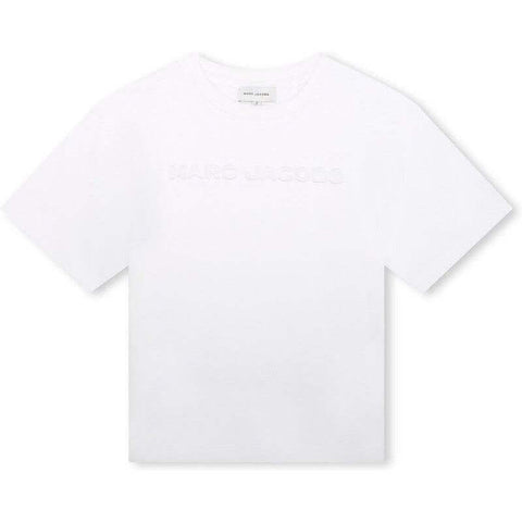 Marc Jacobs Boys White Short Sleeve T-Shirt Marc Jacobs Boys White Short Sleeve T-Shirt