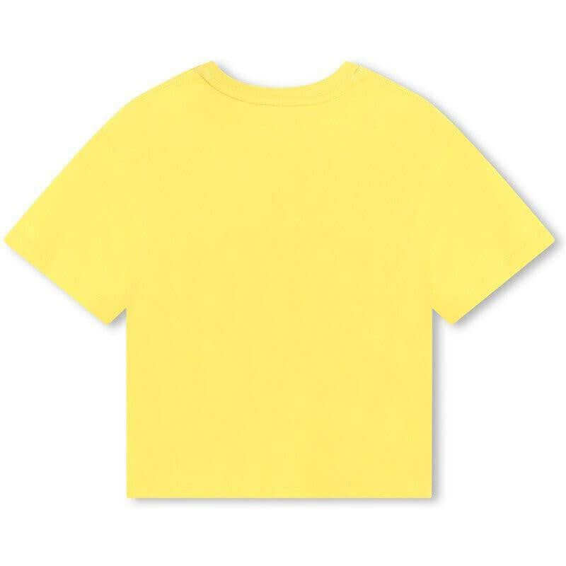 Marc Jacobs Boys Yellow Embossed Short Sleeve T-Shirt Marc Jacobs Boys Yellow Embossed Short Sleeve T-Shirt
