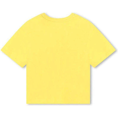 Marc Jacobs Boys Yellow Embossed Short Sleeve T-Shirt Marc Jacobs Boys Yellow Embossed Short Sleeve T-Shirt