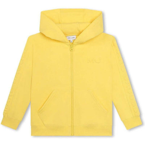 Marc Jacobs Boys Yellow Zip Up Hoodie Marc Jacobs Boys Yellow Zip Up Hoodie