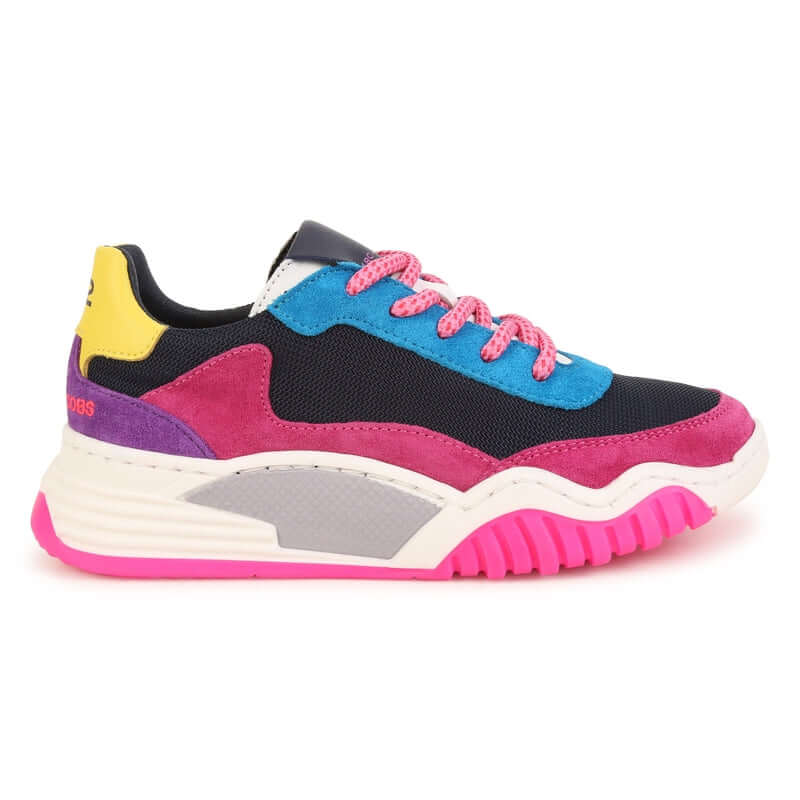 Marc Jacobs Girls Multicoloured Suede Trainers Marc Jacobs Girls Multicoloured Suede Trainers
