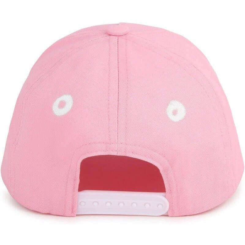 Marc Jacobs Girls Pink Graffiti Logo Cap Marc Jacobs Girls Pink Graffiti Logo Cap