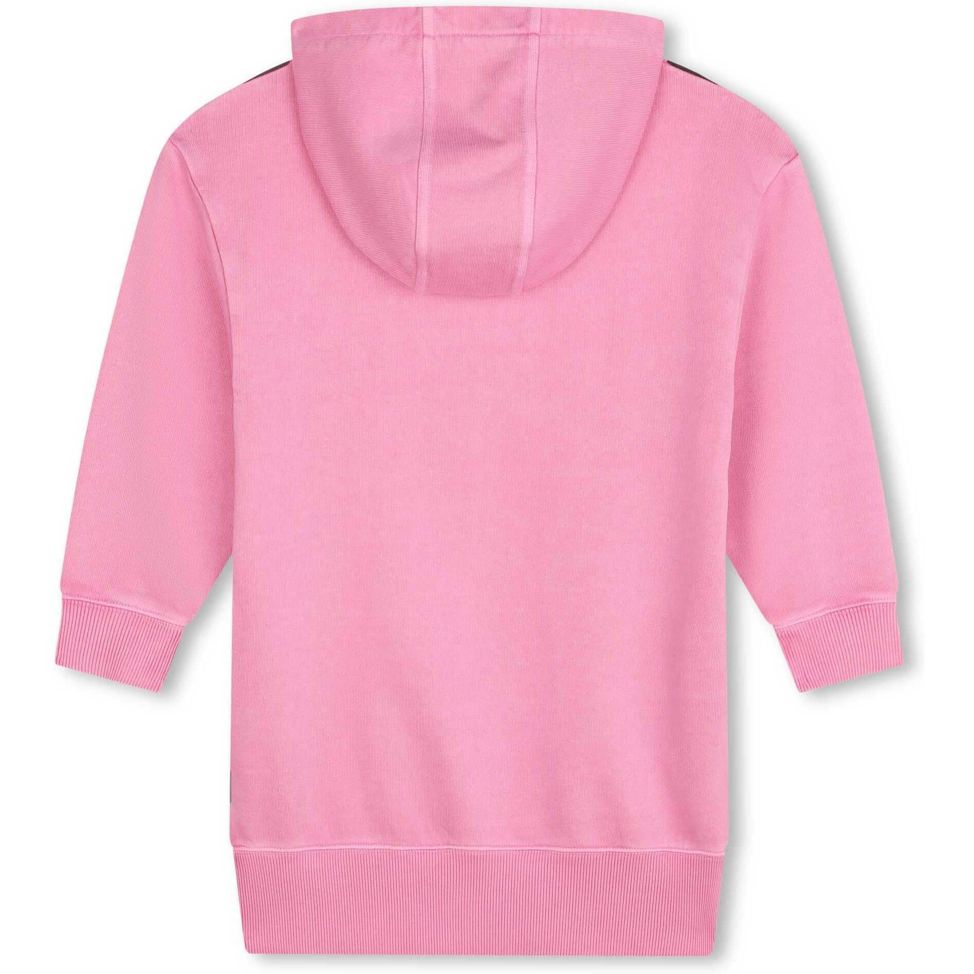 Marc Jacobs Girls Pink Hooded Dress Marc Jacobs Girls Pink Hooded Dress