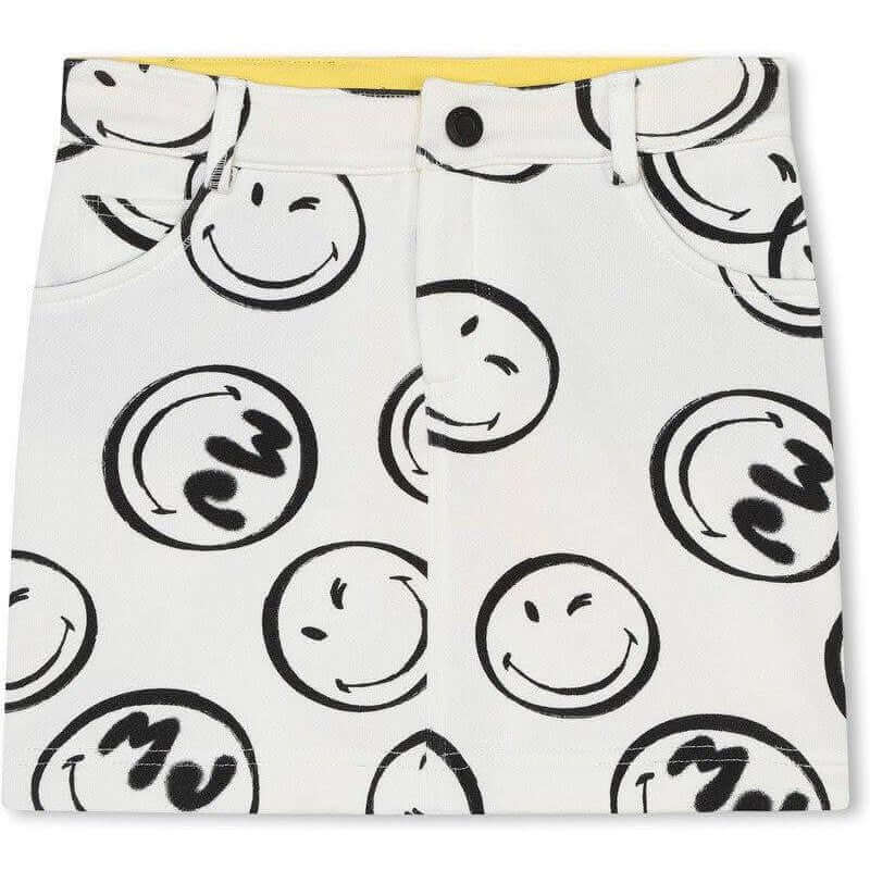 Marc Jacobs Girls White Marc Jacobs X Smileyworld Skirt Marc Jacobs Girls White Marc Jacobs X Smileyworld Skirt
