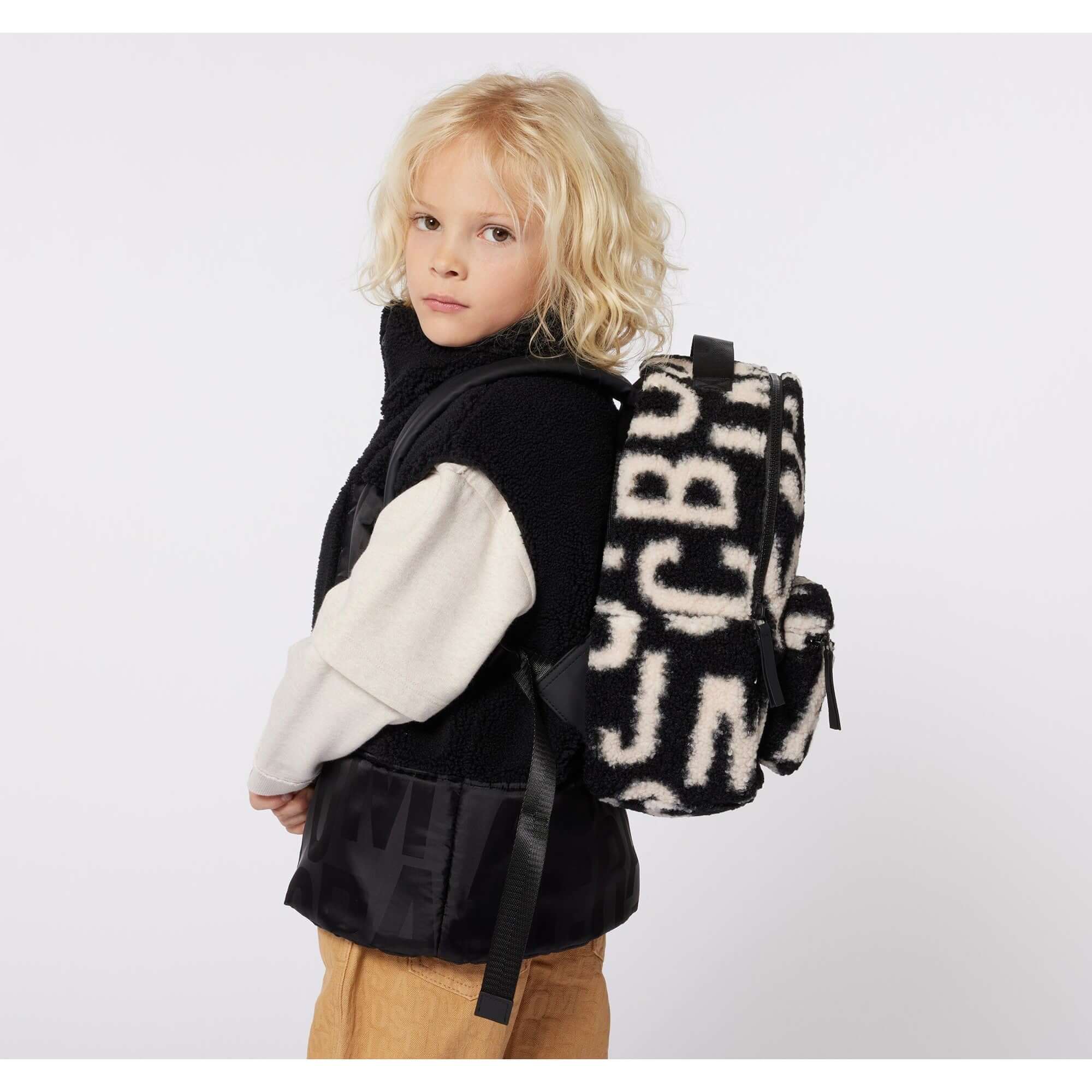 Marc Jacobs Unisex Black & White Backpack Marc Jacobs Unisex Black & White Backpack