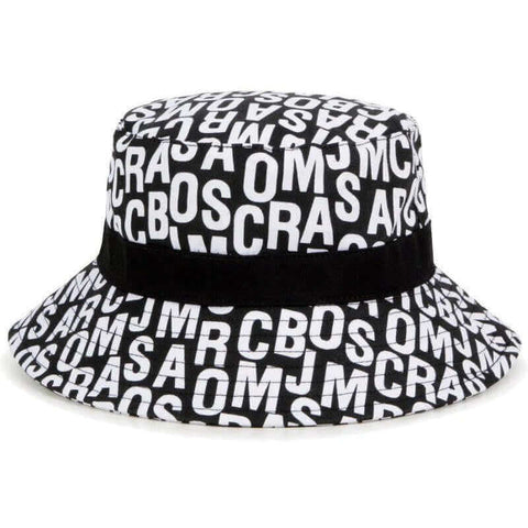 Marc Jacobs Unisex Jumbled Logo Bucket Hat Marc Jacobs Unisex Jumbled Logo Bucket Hat