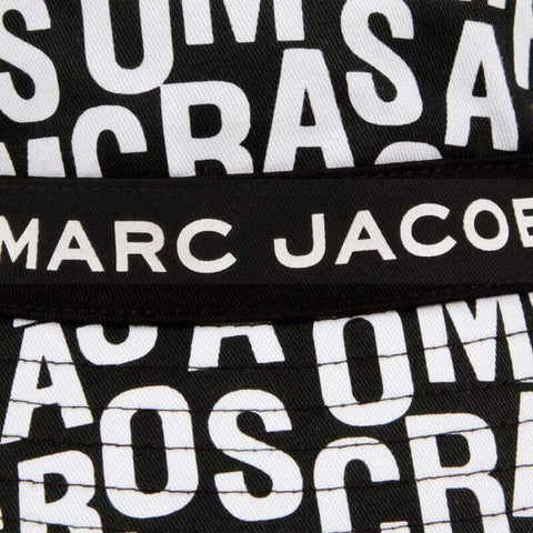 Marc Jacobs Unisex Jumbled Logo Bucket Hat Marc Jacobs Unisex Jumbled Logo Bucket Hat