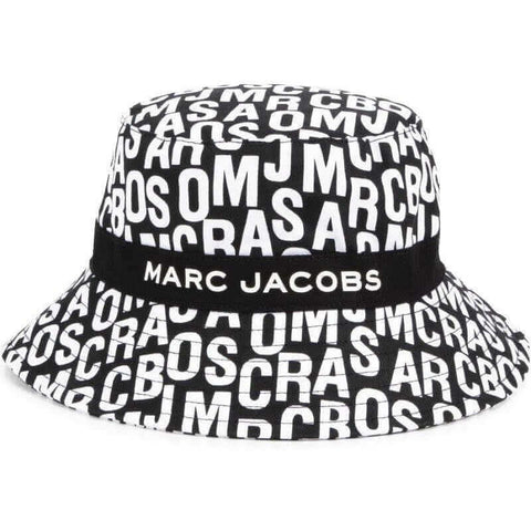 Marc Jacobs Unisex Jumbled Logo Bucket Hat