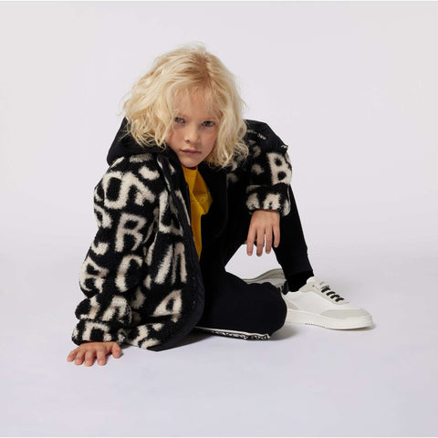 Marc Jacobs Unisex Logo Fleeced Jacket Marc Jacobs Unisex Logo Fleeced Jacket