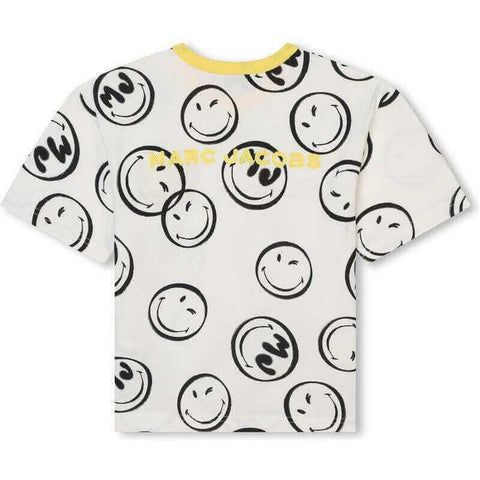 Marc Jacobs Unisex White Marc Jacobs X Smileyworld T-Shirt Marc Jacobs Unisex White Marc Jacobs X Smileyworld T-Shirt