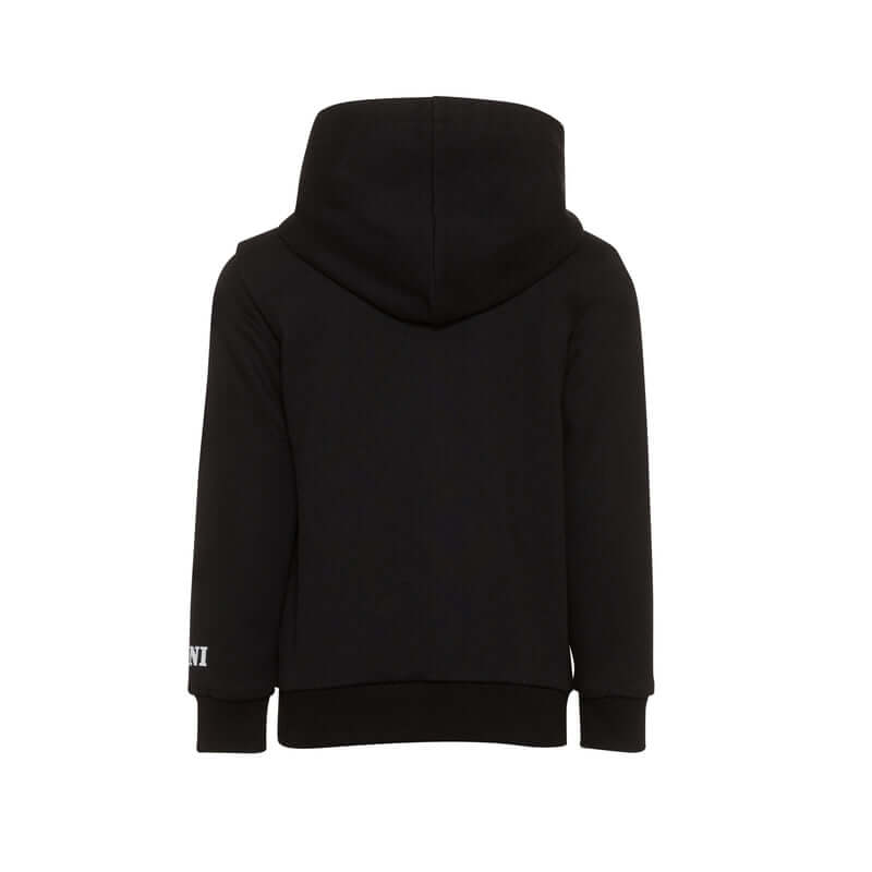 Missoni Kids Boys Black & White Hooded Sweatshirt Missoni Kids Boys Black & White Hooded Sweatshirt