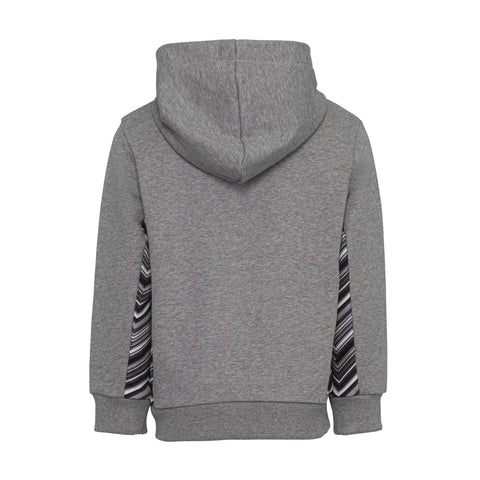 Missoni Kids Boys Grey Logo Hoody Missoni Kids Boys Grey Logo Hoody
