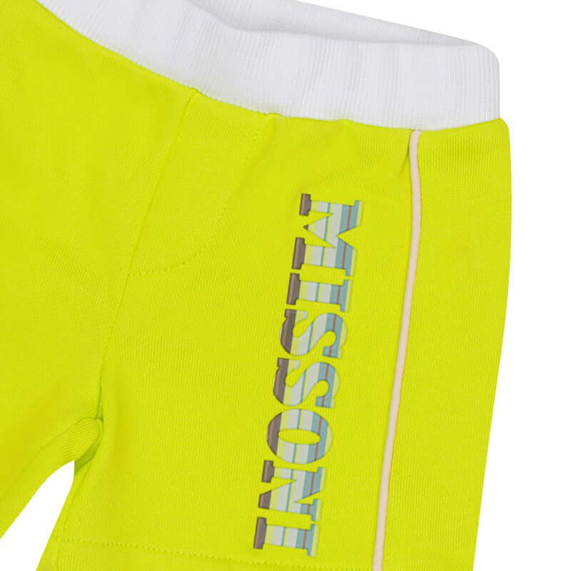 Missoni Kids Boys Logo Cotton Jersey Shorts Missoni Kids Boys Logo Cotton Jersey Shorts