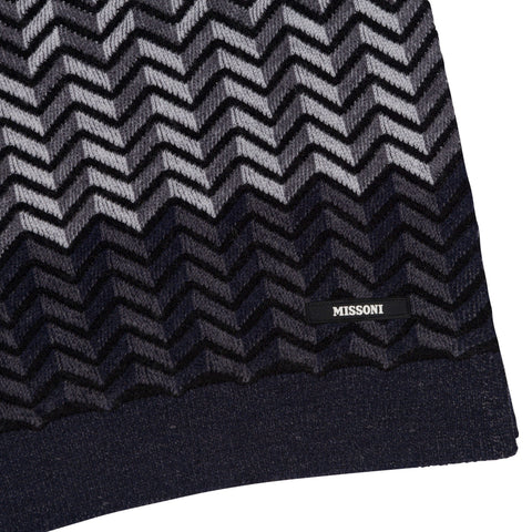 Missoni Kids Boys Wool Black/Grey Hat Missoni Kids Boys Wool Black/Grey Hat