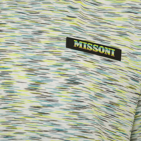 Missoni Kids Boys Yellow & Green Patterned T-Shirt Missoni Kids Boys Yellow & Green Patterned T-Shirt