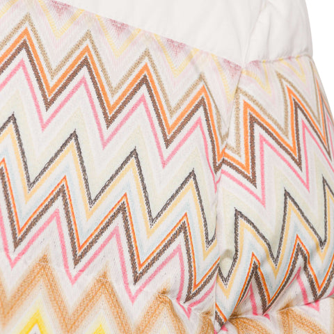 Missoni Kids Girls White Puffer Coat Missoni Kids Girls White Puffer Coat