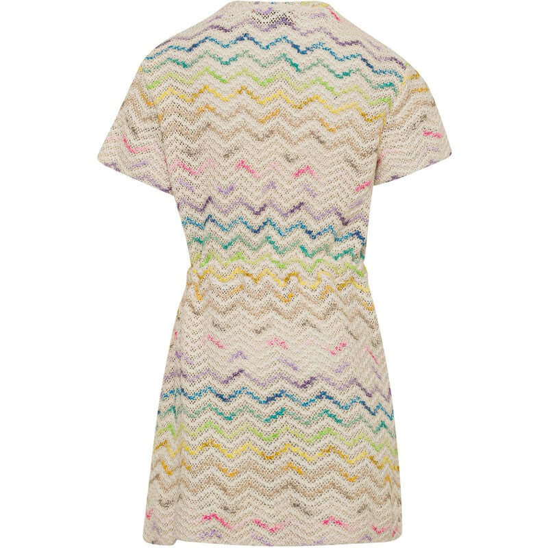 Missoni Kids Girls Zig Zag Woven Dress Missoni Kids Girls Zig Zag Woven Dress
