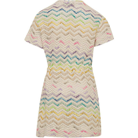 Missoni Kids Girls Zig Zag Woven Dress Missoni Kids Girls Zig Zag Woven Dress
